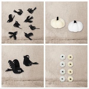 Pumpkin and Crows Filler Indoor Decorations